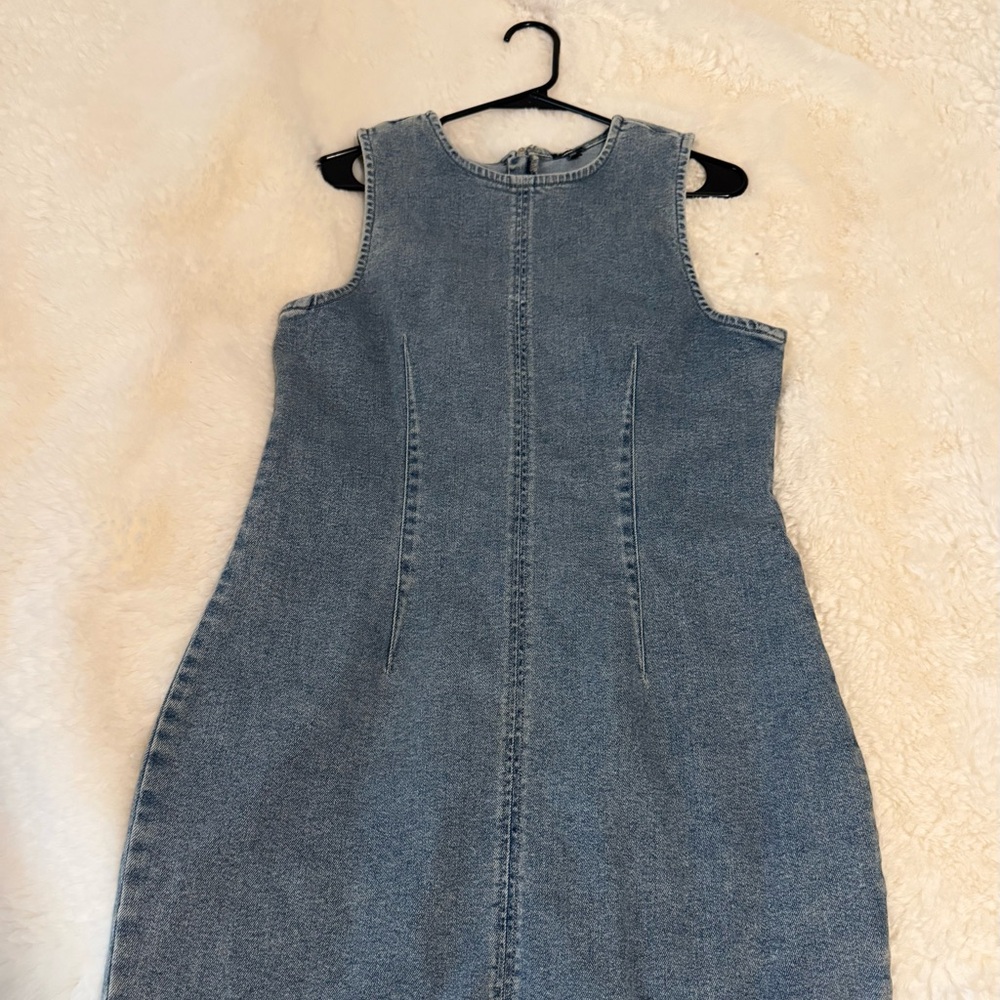 Express Blue Denim Dress
